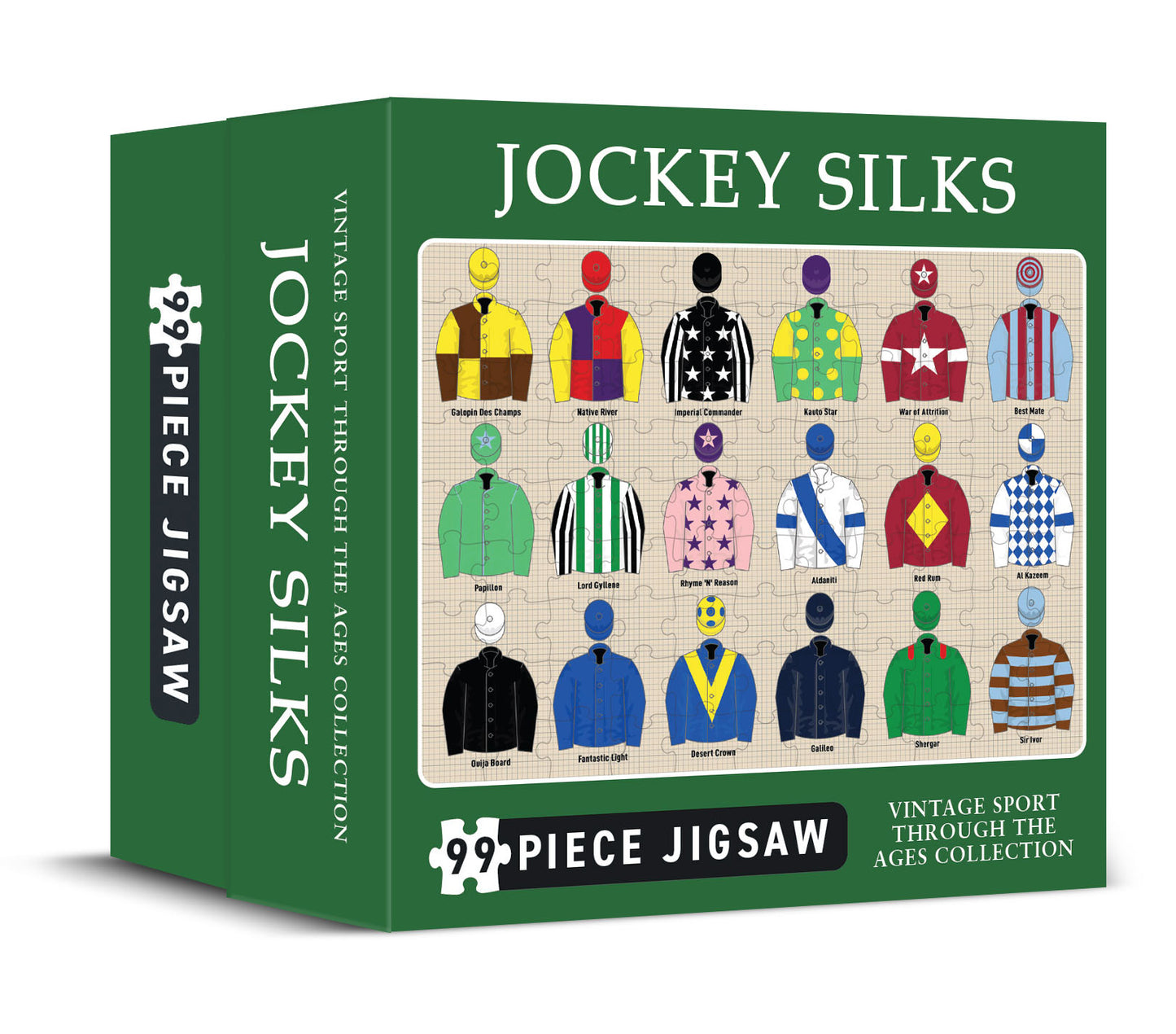 Jockey Silks 99 Piece Jigsaw