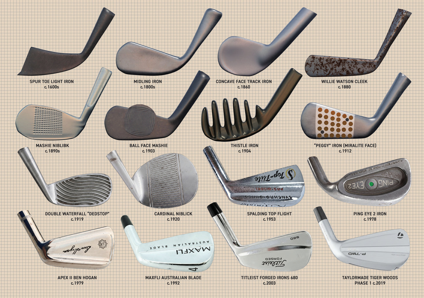 Golf Clubs 99 Piece Jigsaw