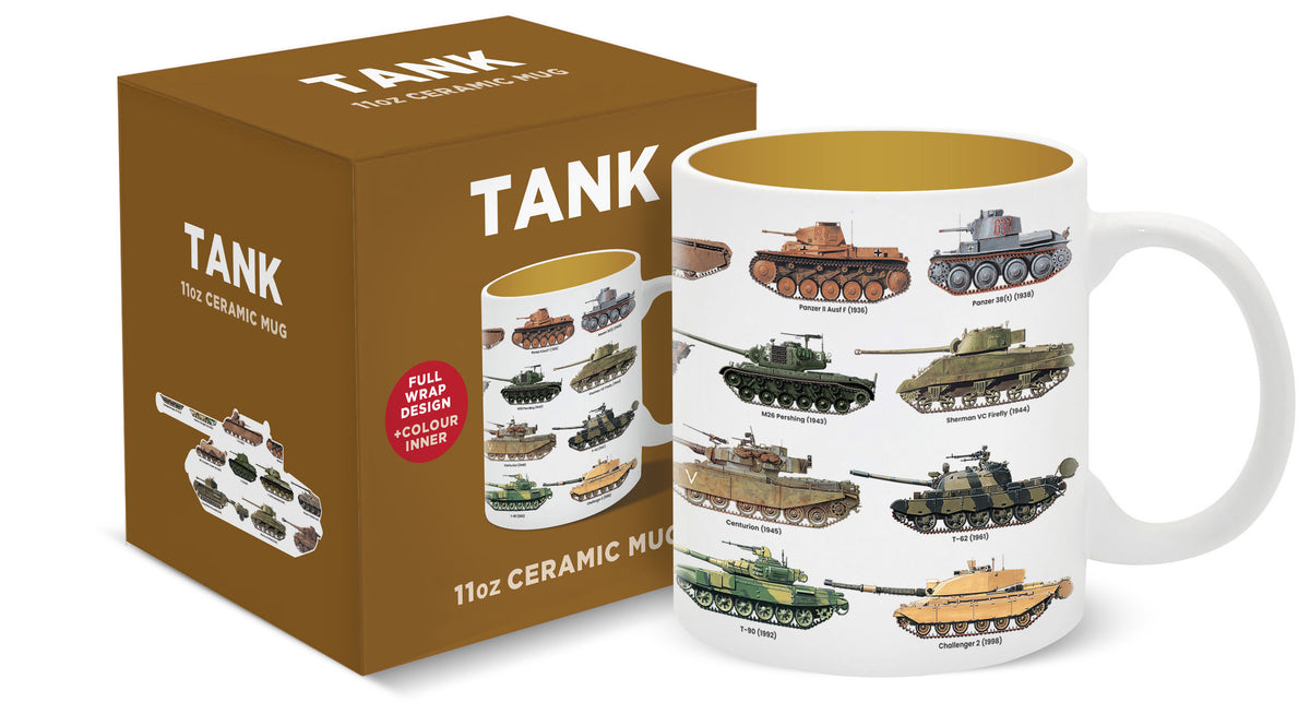 Tanks Ceramic Mug with Gift Box (11oz)