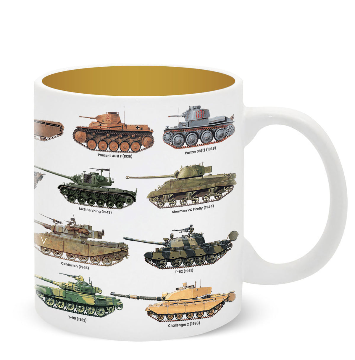 Tanks Ceramic Mug with Gift Box (11oz)