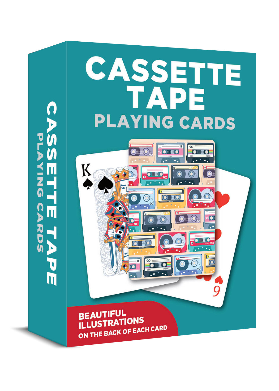 Cassette Tapes Playing Cards