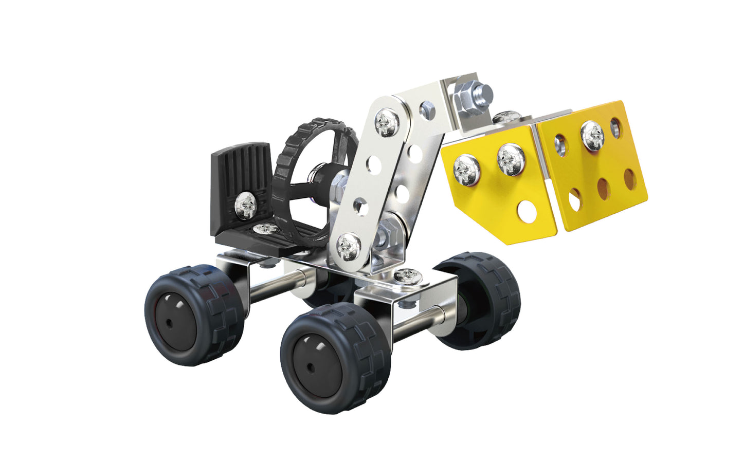 Micro Series Digger Metal Construction Set