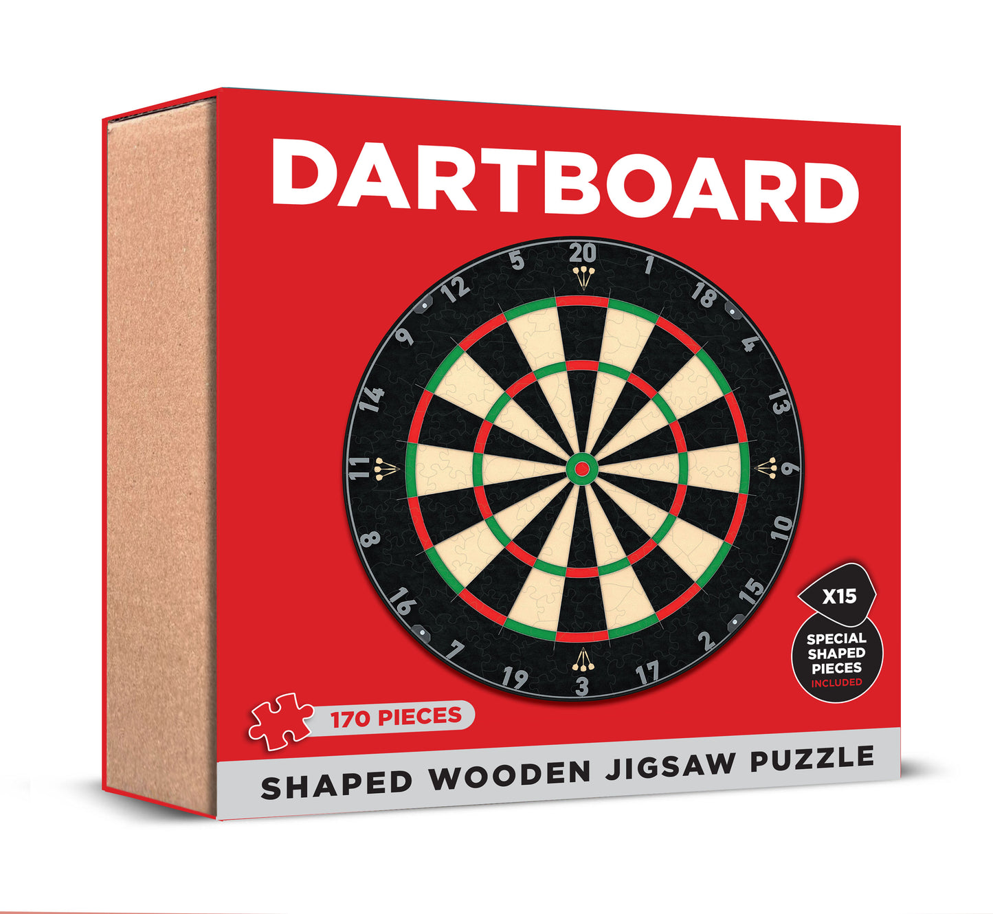 Dartboard Wooden Shaped Jigsaw