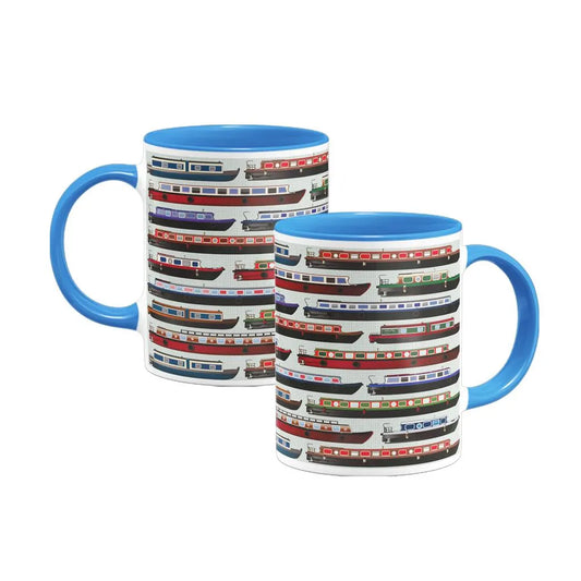 Canal Boat Mug