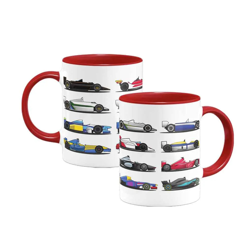 Grand Prix Racing Car Mug