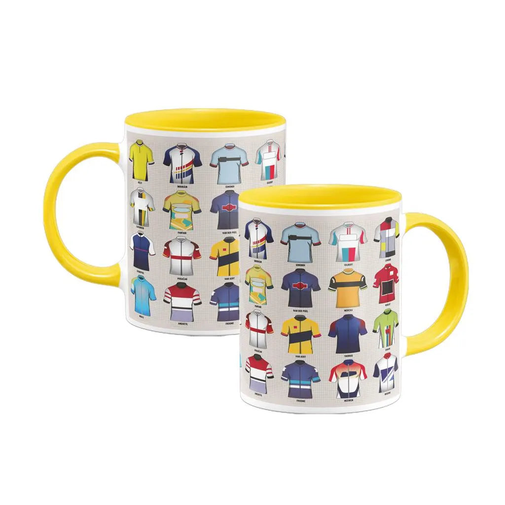 Vintage Cycling Jerseys Mug